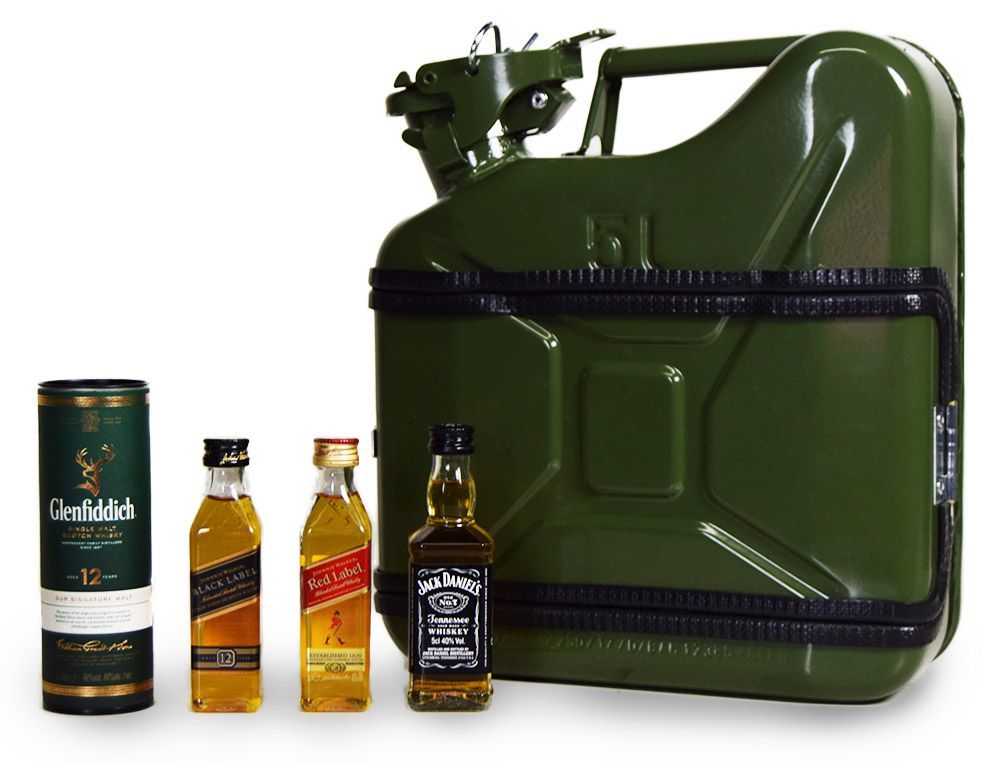 mini bar en forme de bidon - jerrycan