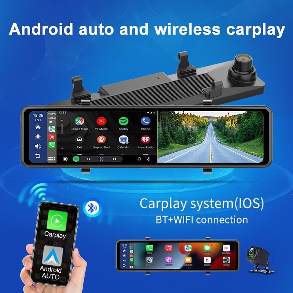 rétroviseur pour la voiture avec connexion caméra via téléphone portable