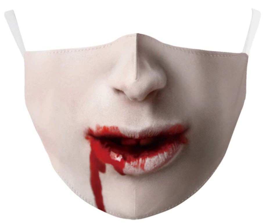 masque de vampire effrayant