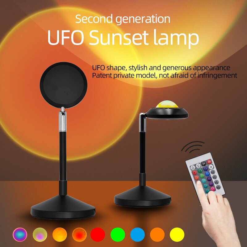 lampe coucher de soleil pour la photographie