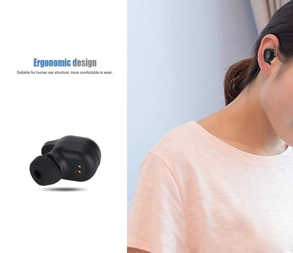 casque de traduction dans l'oreille