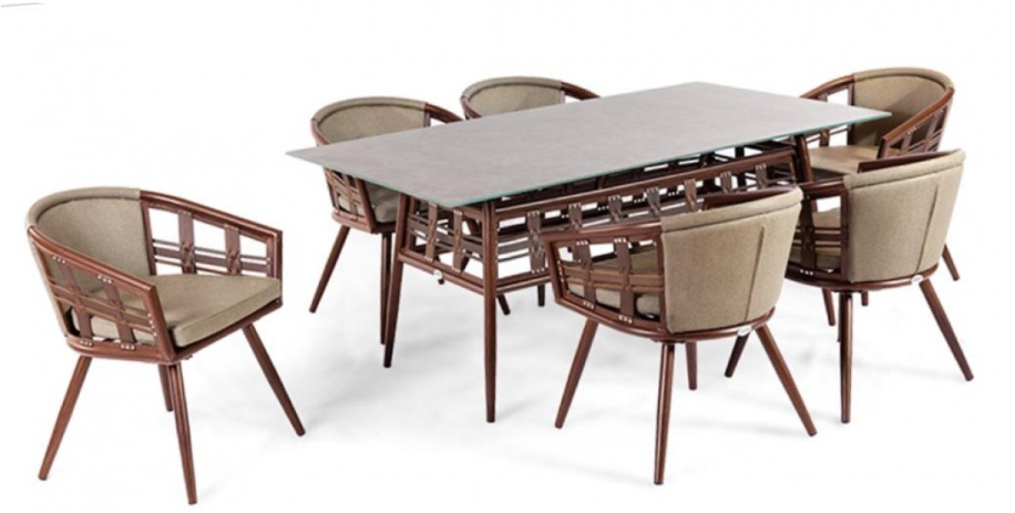 ensemble de salle à manger de jardin pour le jardin - mobilier d'extérieur