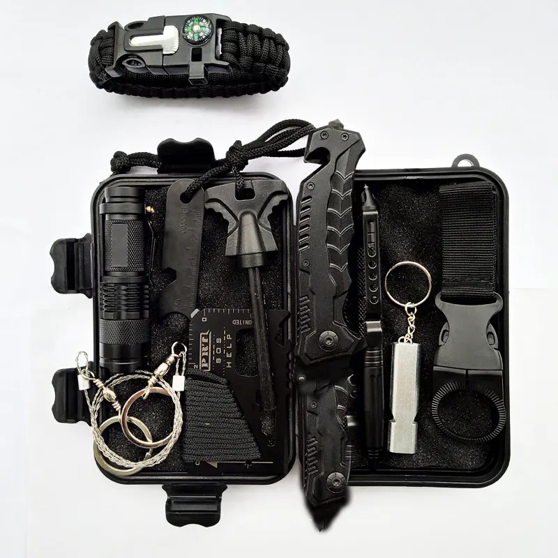 kit d'urgence Kit de survie SOS multifonctionnel