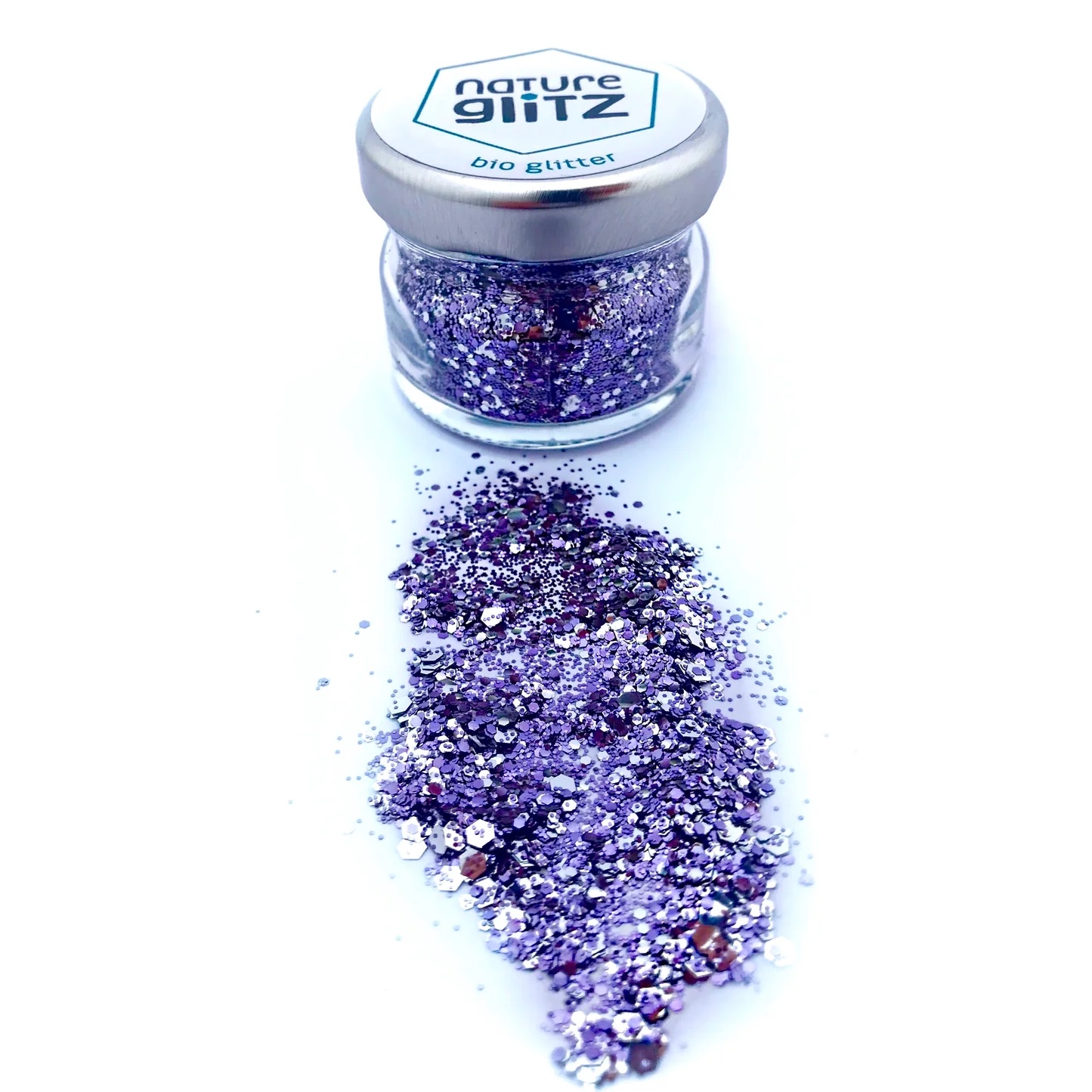 paillettes scintillantes nature Beluga poussière scintillante pour le corps peau cheveux menton