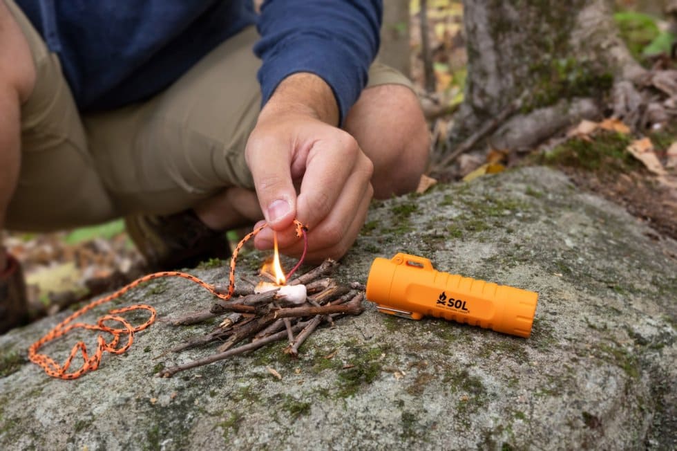 Briquet électrique USB de campagne - sans carburant