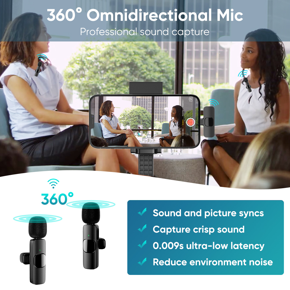 Microphone pour smartphone - sans fil