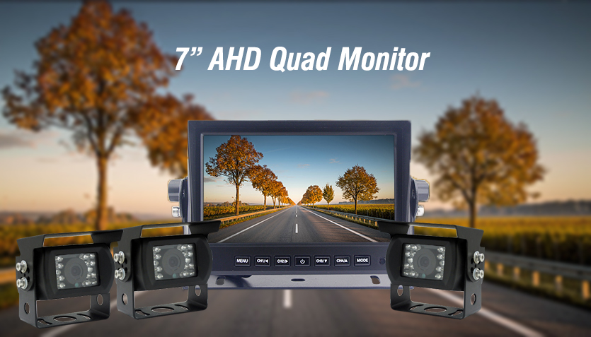 Caméra de recul avec moniteur AHD