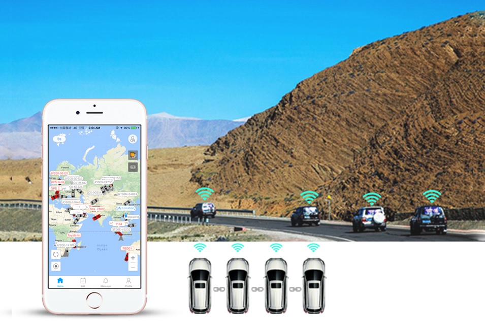 gps locator gestion de flotte