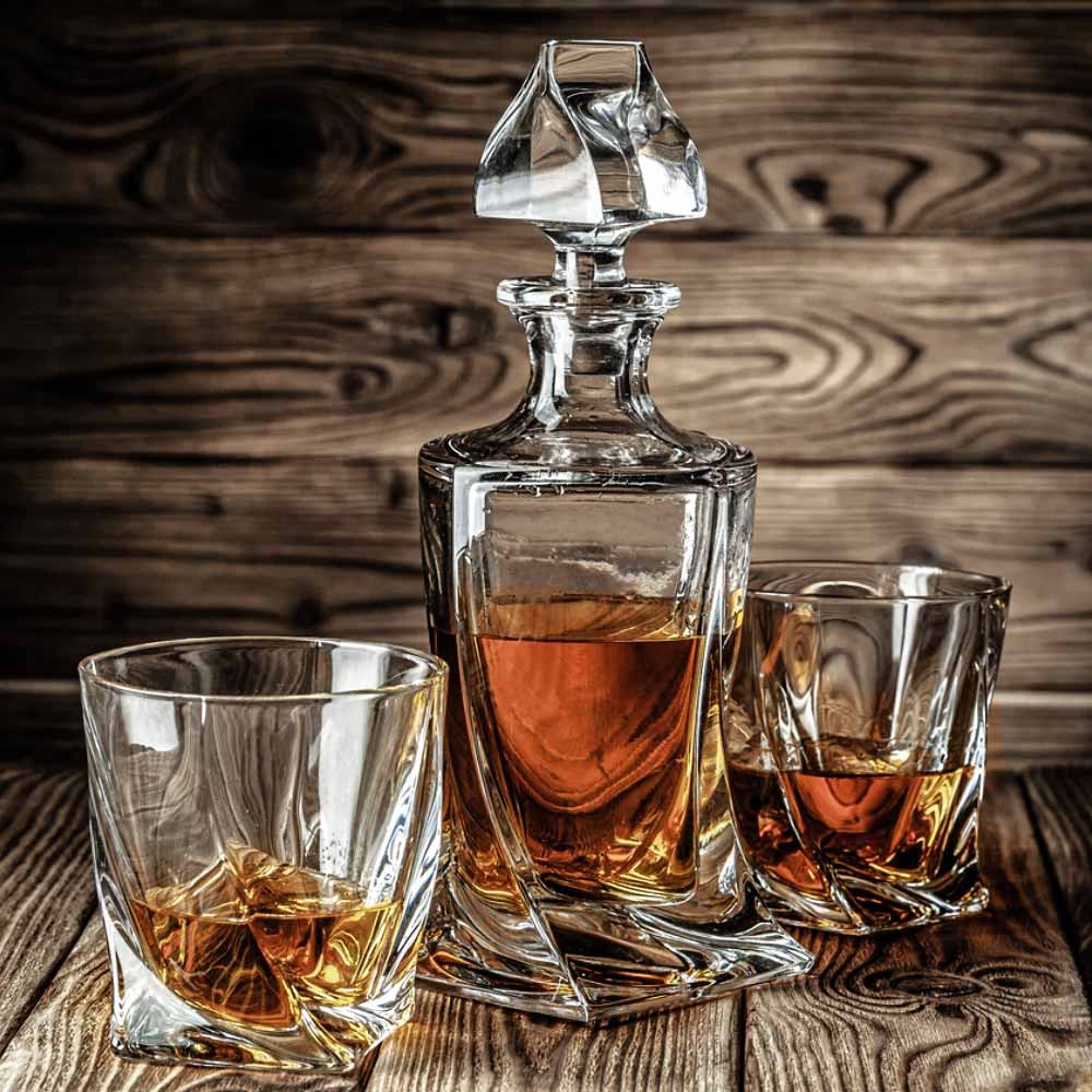 ensemble de whisky cadeau pour noël saint valentin anniversaire homme femme