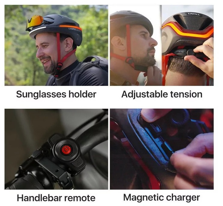 casque de vélo intelligent livall