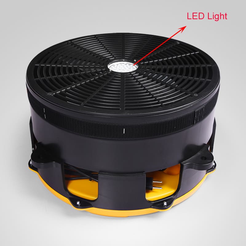 souffleur avec ventilateur et lumières LED