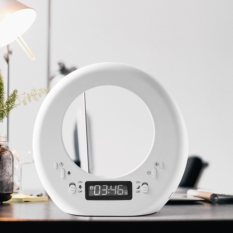 caméra wifi en lampe de nuit avec réveil