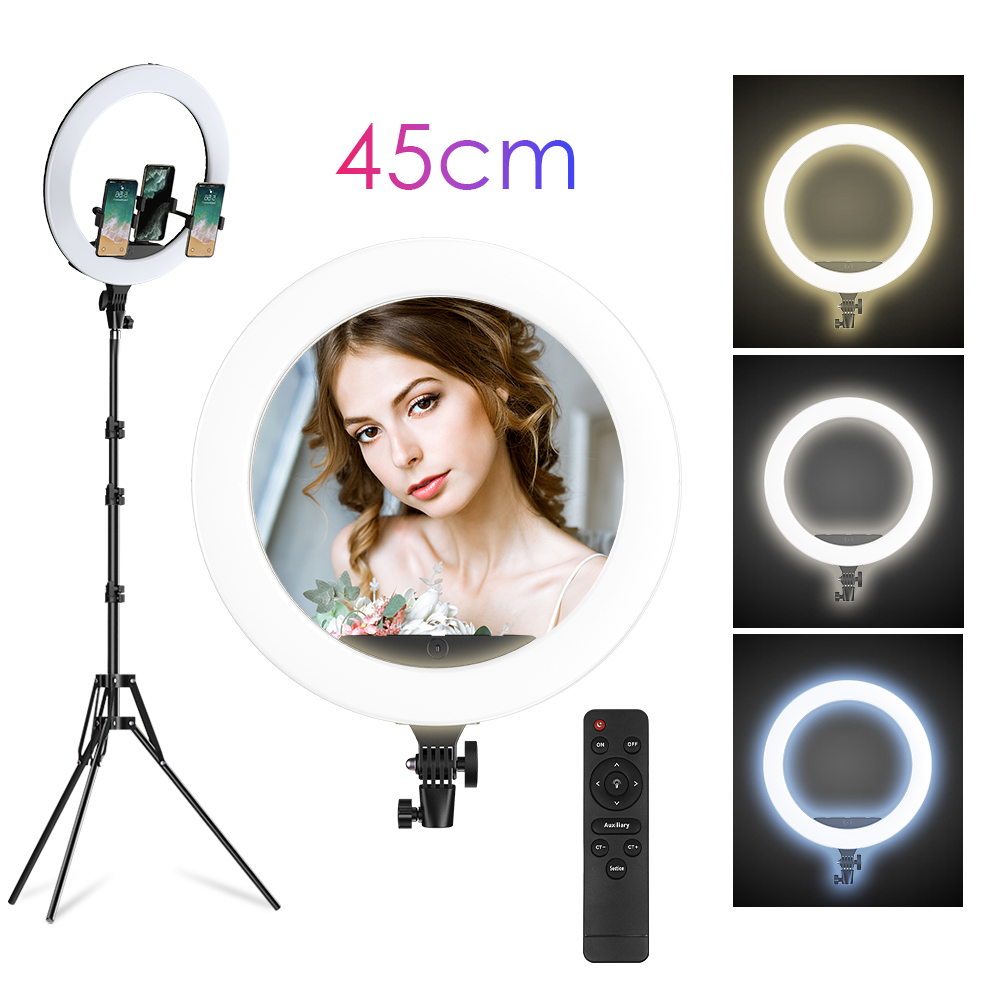 Lumière circulaire pour mobile - cercle led selfie