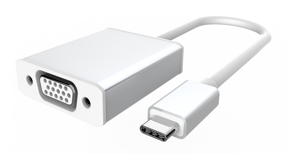 hub usb-c avec vga