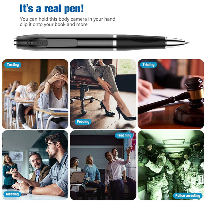 stylo caméra full hd wifi p2p surveillance internet