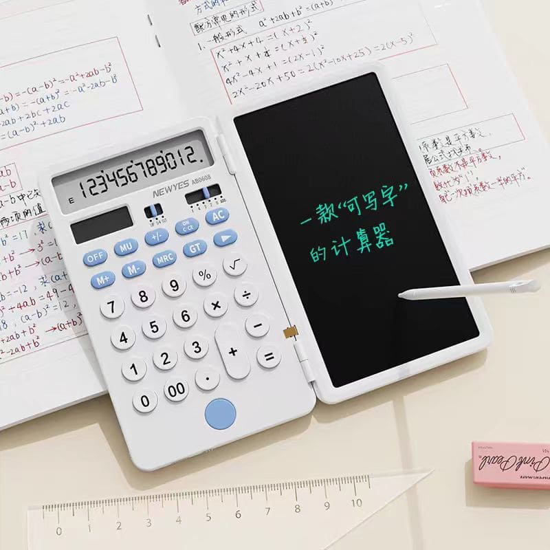 calculatrice scientifique pour étudiants solaire avec fonction d'enregistrement