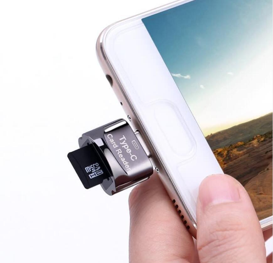 Lecteur de carte micro SD usb-c pour téléphone portable