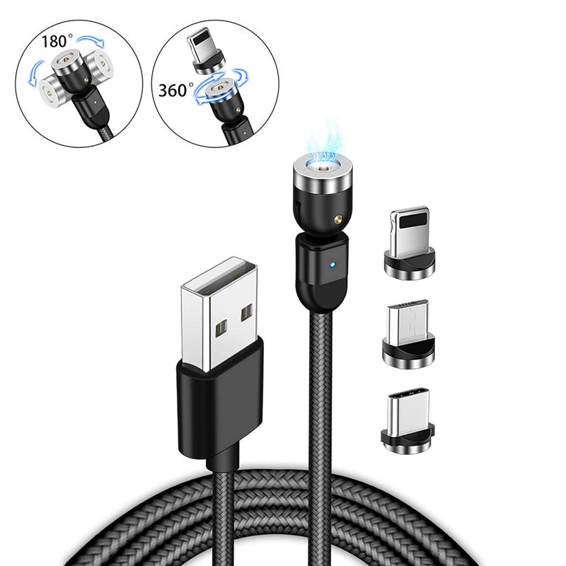 câble de chargement magnétique usb usbc iphone