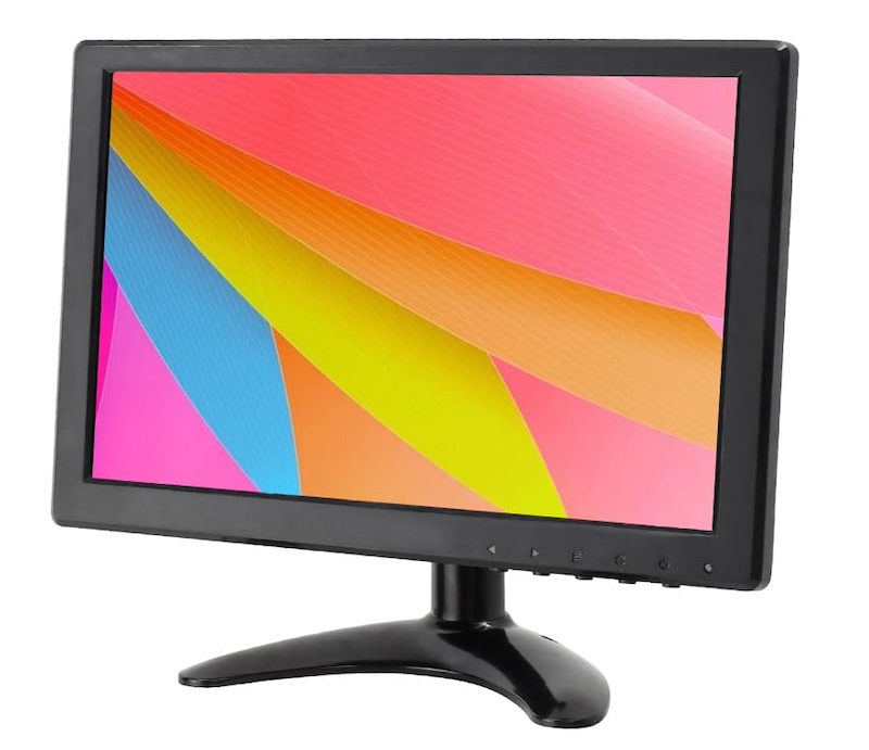 Moniteur bnc Moniteur LCD TFT à matrice active de 10 pouces