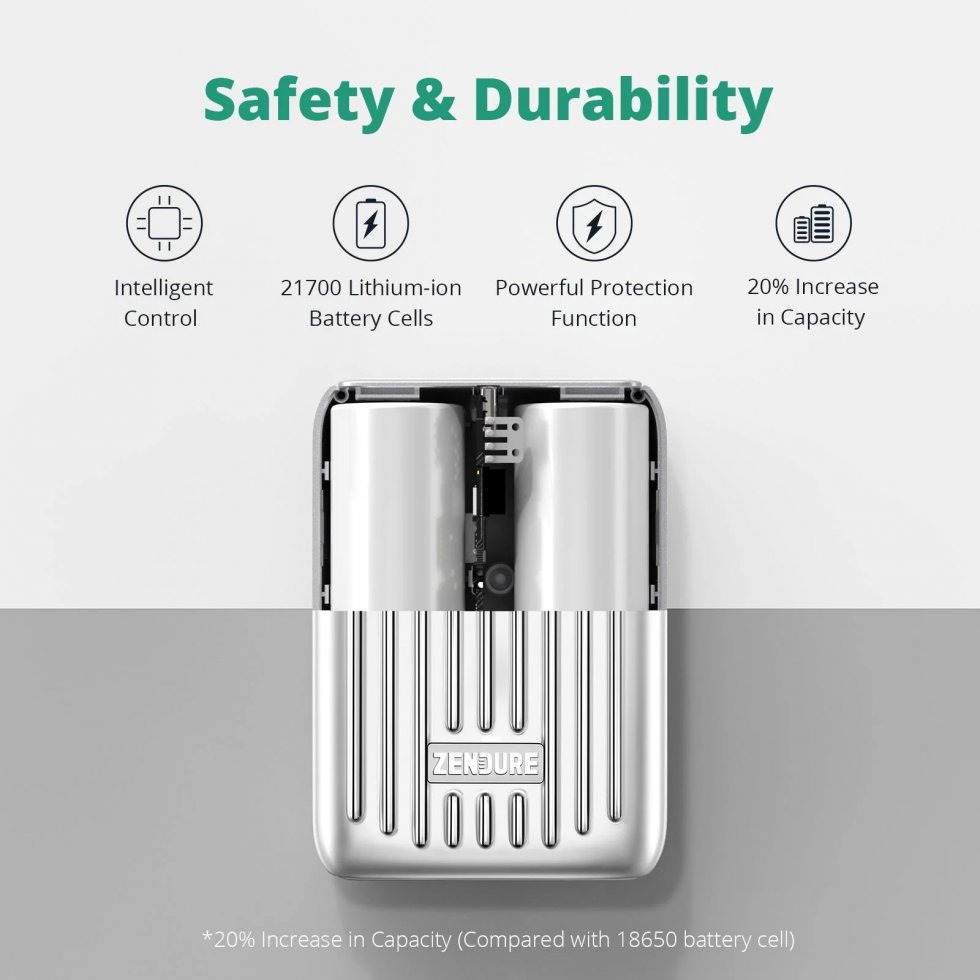 mini chargeur portable 10000 mah zendure