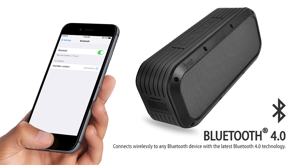 voombox bluetooth extérieur haut-parleur portable