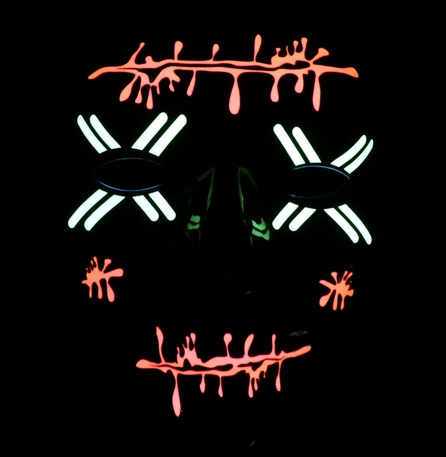 masque de fête led HANNIBAL