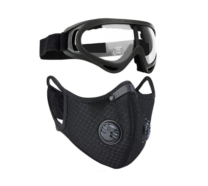 lunettes anti-virus et masque contre covid19