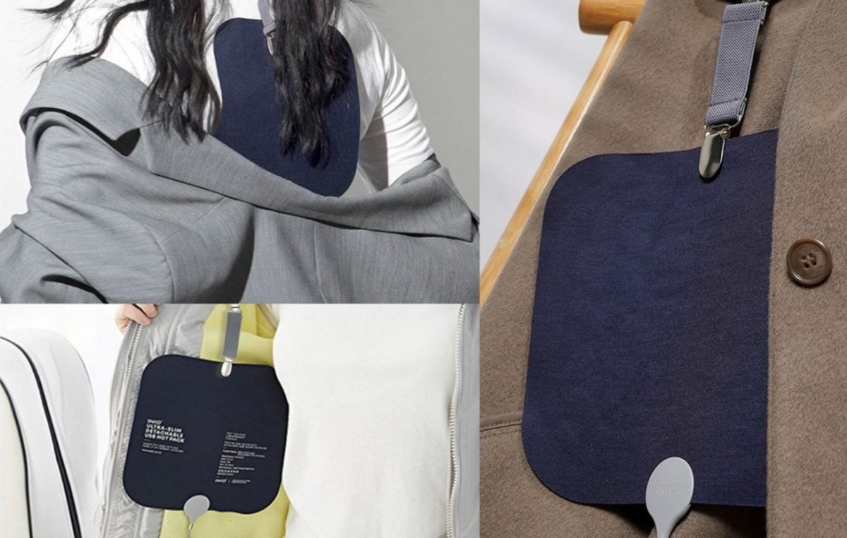 Coussin chauffant électrique sous les vêtements pour le corps