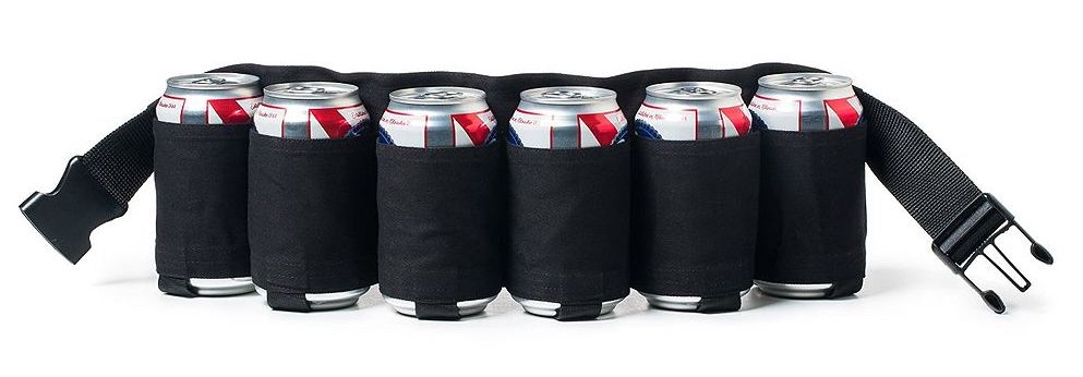 Ceinture pour canettes (bière, boissons gazeuses, boissons énergisantes)