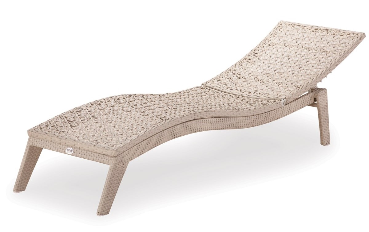 Toboggan de jardin moderne, luxueux et élégant Luxurio Sunbed VERMONT