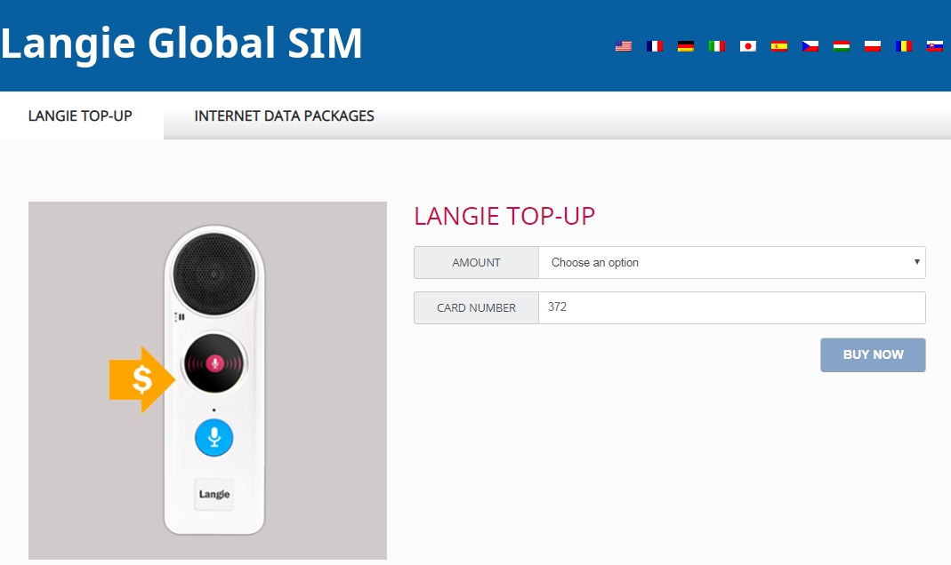 langie sim 3g recharge de crédit