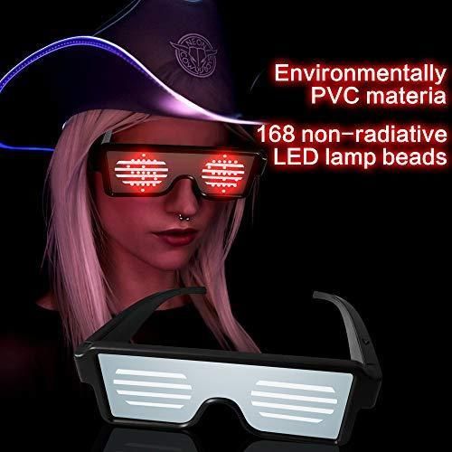 verres lumineux led avec animations